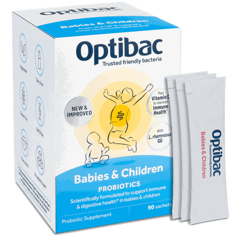 Men vi sinh Optibac Babies & Children 0 - 12 tuổi