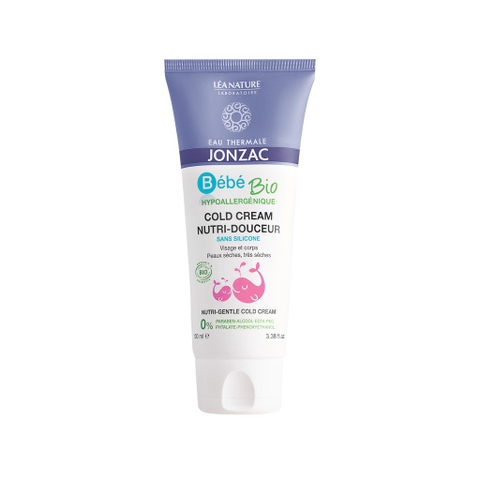 Kem dưỡng ẩm hữu cơ cho bé Eau Thermale Jonzac Bébé Bio Nutri-Gentle Cold Cream 100ml