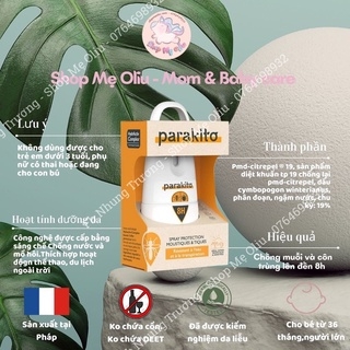 Xịt chống muỗi và côn trùng ParaKito