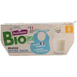 Sữa chua hữu cơ Pommette cho bé từ 6 tháng tuổi - vị tự nhiên