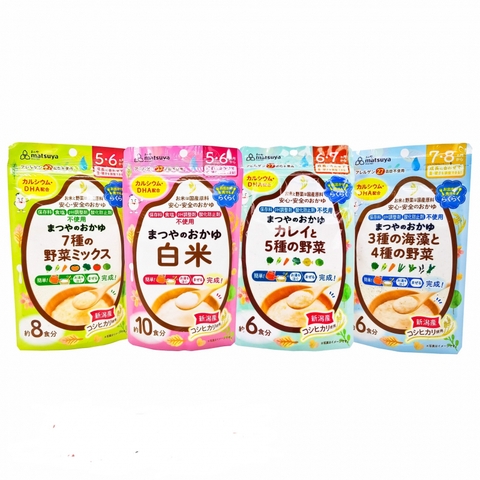 Bột ăn dặm Nhật Bản cho bé từ 6 tháng tuổi