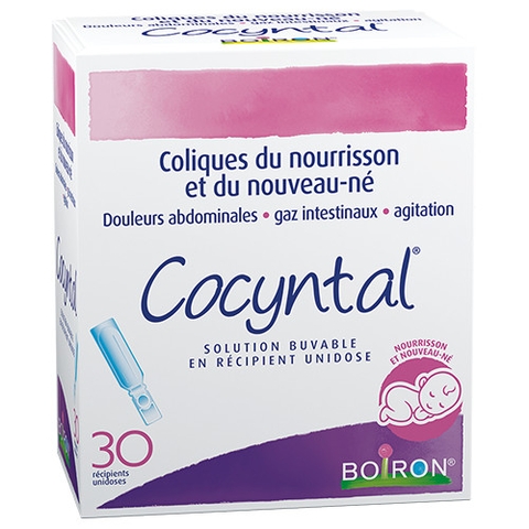 Muối uống Boiron Cocyntal giảm đau bụng dạ đề, colic, đầy hơi cho trẻ sơ sinh