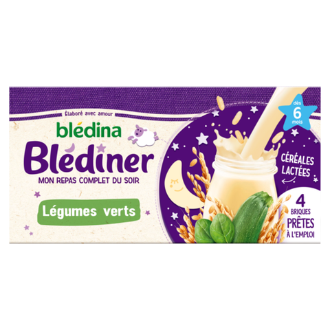 Sữa Bledina nước dành cho ban đêm cho bé từ 6 tháng ( 4x250ml )