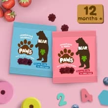 [ĐỦ BILL]-Trái cây sấy dẻo Bear UK cho bé từ 12m+