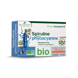 Tảo xoắn hữu cơ Phyto Aromicell'R Spirulina dạng nước