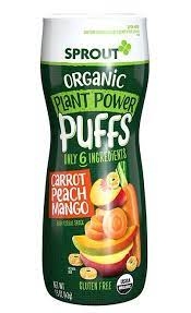 Bánh ăn dặm ngũ cốc Organic Sprout Puffs