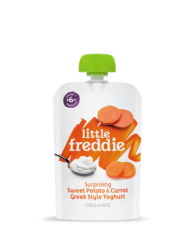Túi sữa chua hữu cơ Hy Lạp Little Freddie cho bé từ 6 tháng