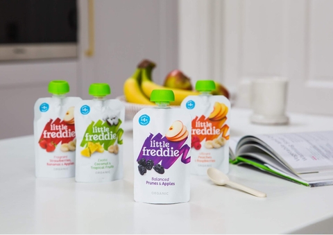Túi ăn dặm hoa quả nghiền Little Freddie cho bé từ 6 tháng