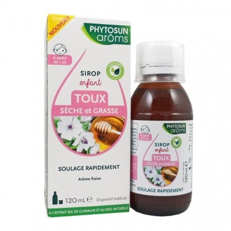 Siro thảo dược PHYTOSUN cho bé từ 1 - 11 tuổi 120ml