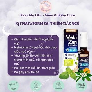 Xịt thảo dược Nat & Form giúp thư giãn, dễ đi vào giấc ngủ