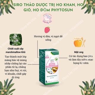 Siro thảo dược PHYTOSUN cho bé từ 1 - 11 tuổi 120ml