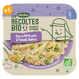 Hủ ăn dặm hữu cơ vị mặn Bledina cho bé từ 12 tháng tuổi