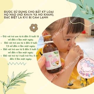 Siro thảo dược PHYTOSUN cho bé từ 1 - 11 tuổi 120ml