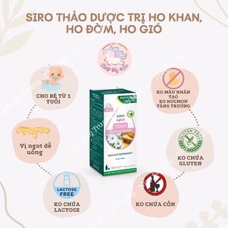Siro thảo dược PHYTOSUN cho bé từ 1 - 11 tuổi 120ml