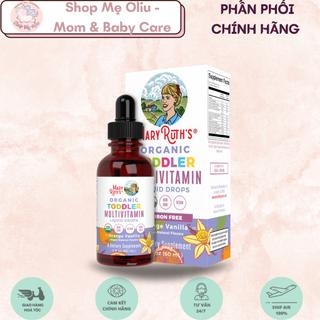 Vitamin tổng hợp hữu cơ Mary Ruth's Organic Toddler Multivitamin Liquid Drops 60ml cho bé từ 1-3 tuổi