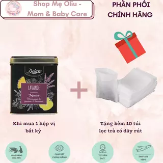 Trà thảo mộc cao cấp Deluxe Pháp thư giãn, ngủ ngon, đẹp da, tặng kèm túi lọc trà