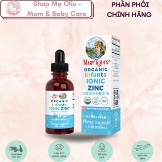 Kẽm dạng giọt hữu cơ Mary Ruth's 60ml cho bé từ 6 tháng