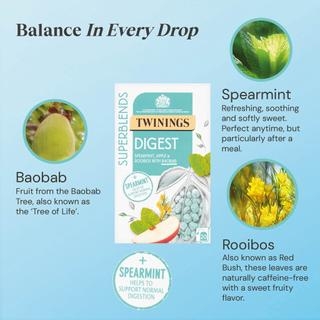 Trà thảo mộc Superblends Twinings Anh Quốc