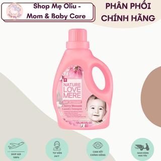 [CHÍNH HÃNG] Nước giặt Nature Love Mere hương hoa anh đào Cherry Blossom chai 1.8L/ túi 1.3L