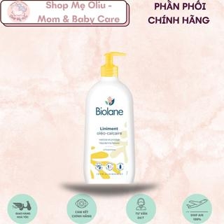 Kem Biolane Liniment oléo-calcaire thay tã/bỉm ngăn ngừa hăm, làm sạch dịu nhẹ 700ml
