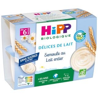 Sữa chua hữu cơ Hipp cho bé từ 6 tháng tuổi (4x100g)