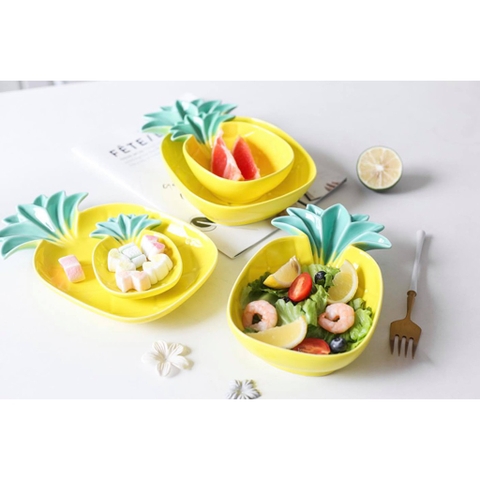 Dĩa Trái Thơm ăn dặm cho bé