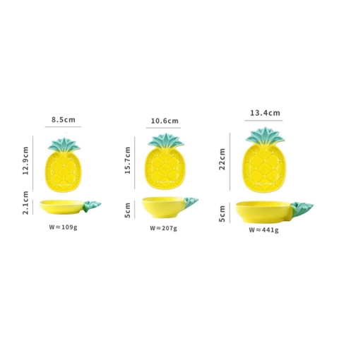 Dĩa Trái Thơm ăn dặm cho bé