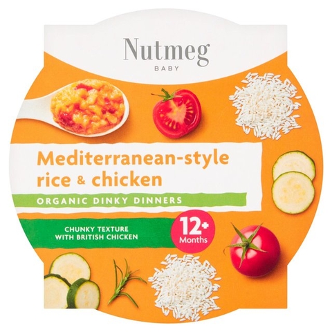 Hủ ăn dặm Nutmeg Baby cho bé từ 10 tháng tuổi