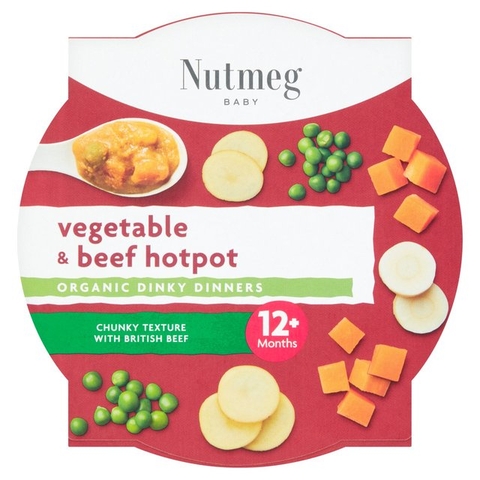 Hủ ăn dặm Nutmeg Baby cho bé từ 10 tháng tuổi