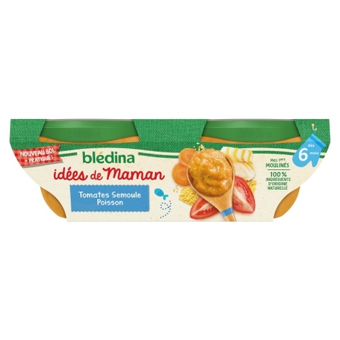 Hủ ăn dặm cơm/cháo Bledina cho bé từ 6 tháng (200g x2)