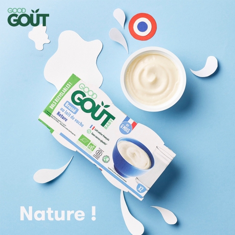 Sữa chua hữu cơ Good Gout cho bé từ 6 tháng tuổi