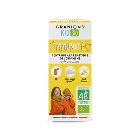 Siro tăng Granions Kid Bio Immunité 125ml cho bé