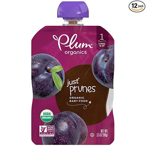 Mận đen nghiền hữu cơ Plum Organics cho bé