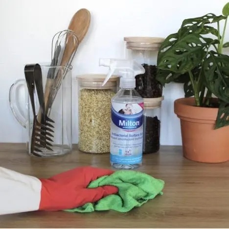 Nước vệ sinh Milton diệt khuẩn đồ chơi, đồ dùng cho bé 500ml