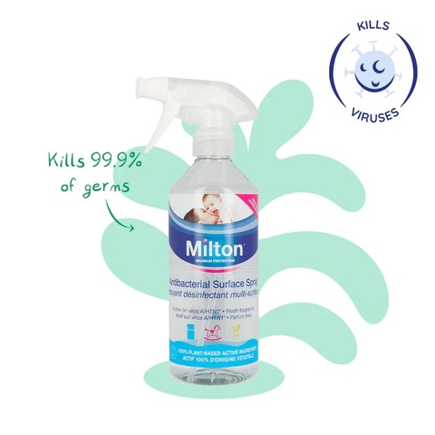 Nước vệ sinh Milton diệt khuẩn đồ chơi, đồ dùng cho bé 500ml