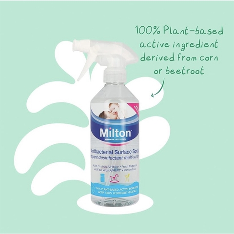 Nước vệ sinh Milton diệt khuẩn đồ chơi, đồ dùng cho bé 500ml