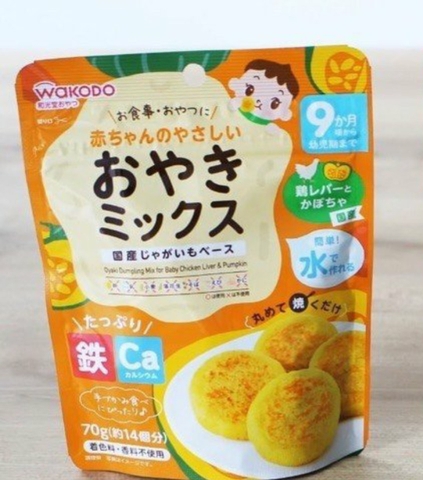 Bột bánh bao Oyaki rau củ Nhật Bản