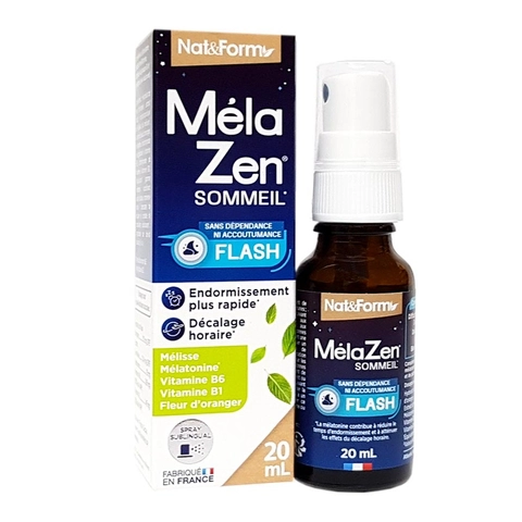 Xịt thảo dược Nat & Form giúp thư giãn, dễ đi vào giấc ngủ