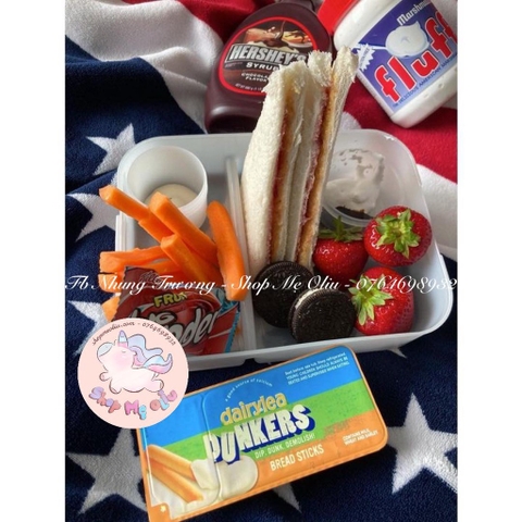 Bánh que/Bánh quy Ritz chấm phomai kem Dairylea