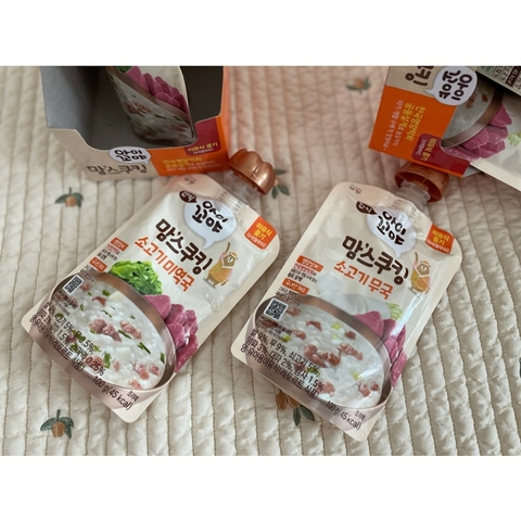 Cháo tươi Namyang Ikoya Hàn Quốc cho bé từ 6m, 9m,12m,15m+ 140g