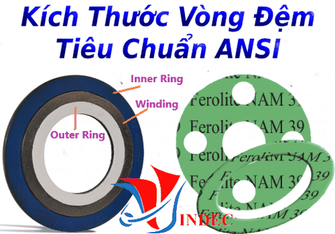 KÍCH THƯỚC VÒNG ĐỆM TIÊU CHUẨN ANSI