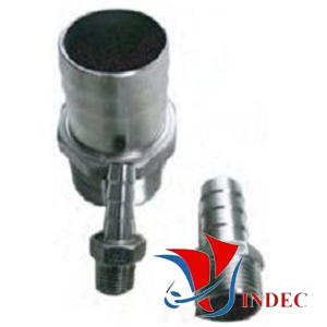 SS Hose Nipple Threaded End