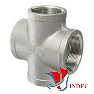 Stainless Steel Equal Cross Threaded End