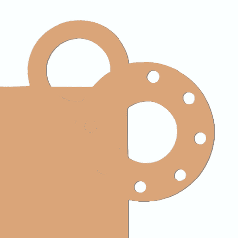 PEEK Filled PTFE Gasket Sheet
