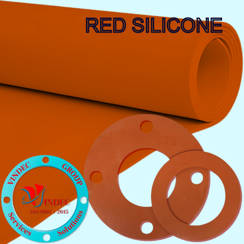 Red Silicone Rubber Gasket Sheet