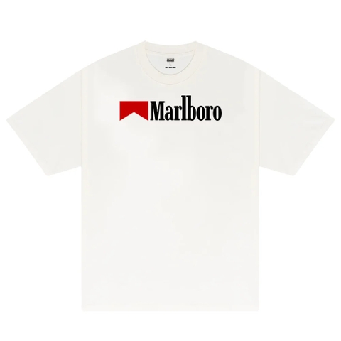 Áo Marlboro Typo Logo White