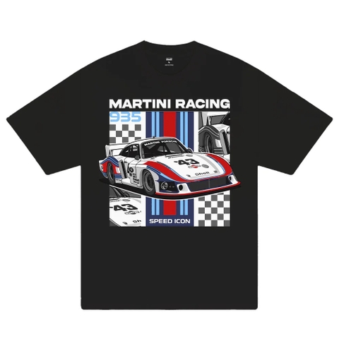 Áo Porsche 935 Martini Racing Black