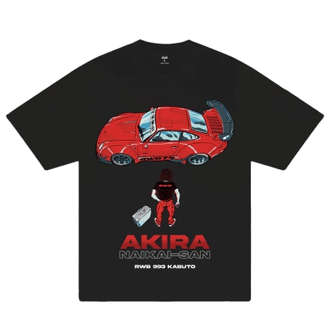 Áo Porsche RWB 993 Kabuto Akira Black