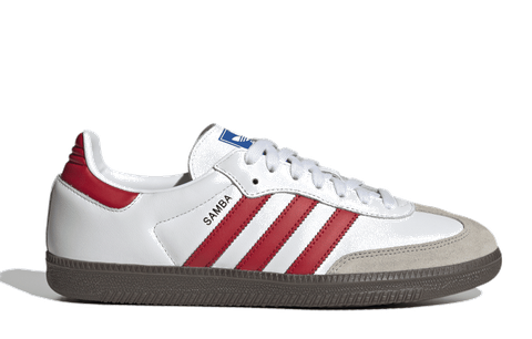 ADIDAS SAMBA WHITE RED IG1025
