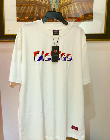 TEE DICKIES WHITE AMERICAN